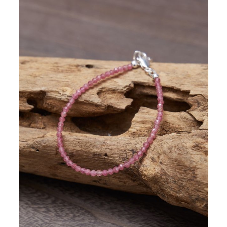 【岩座】ピンクトルマリンカットブレス | アミナコレクション  | 詳細画像1 