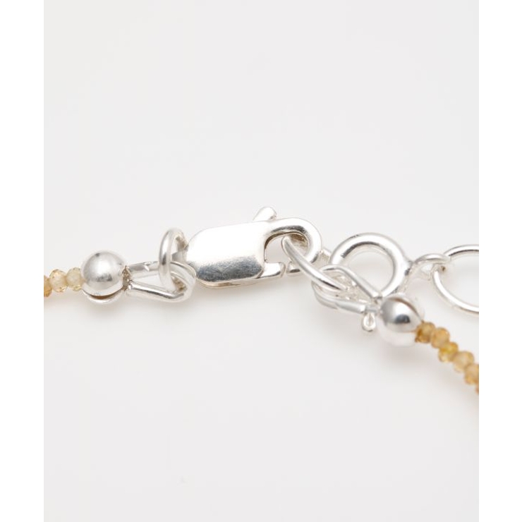 【岩座】ミックストルマリンカットブレス ブラウン | アミナコレクション  | 詳細画像4 