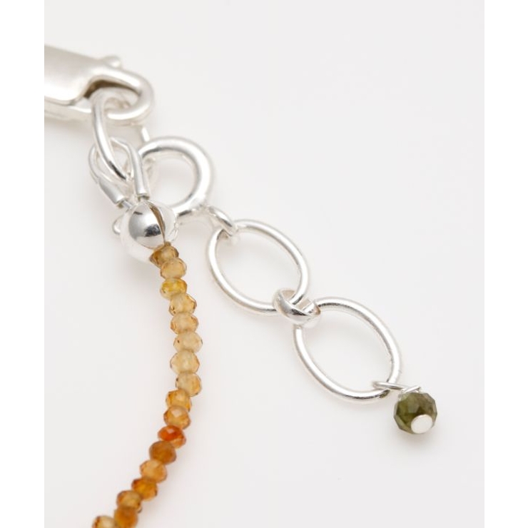 【岩座】ミックストルマリンカットブレス ブラウン | アミナコレクション  | 詳細画像5 