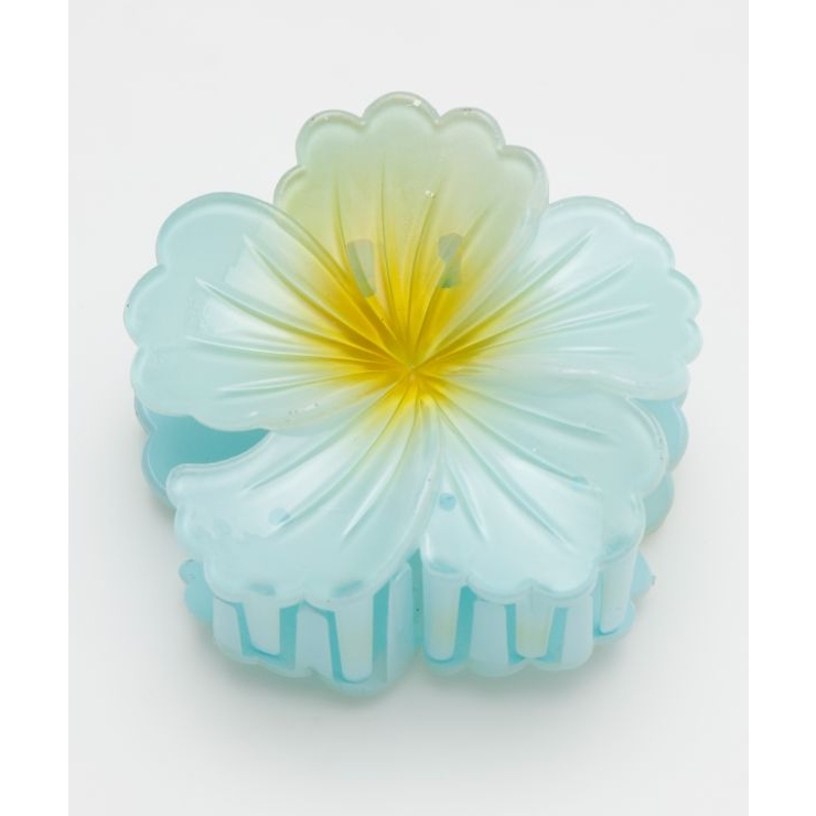 ライトブルー | 【カヒコ】ハイビスカスリノヘアクリップ | アミナコレクション 