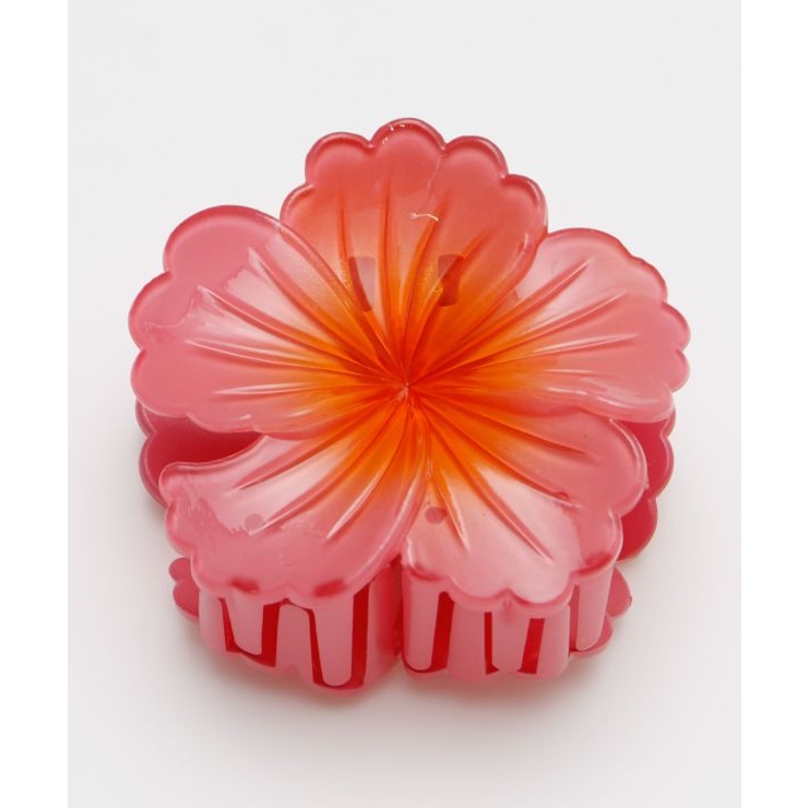 レッド | 【カヒコ】ハイビスカスリノヘアクリップ | アミナコレクション 