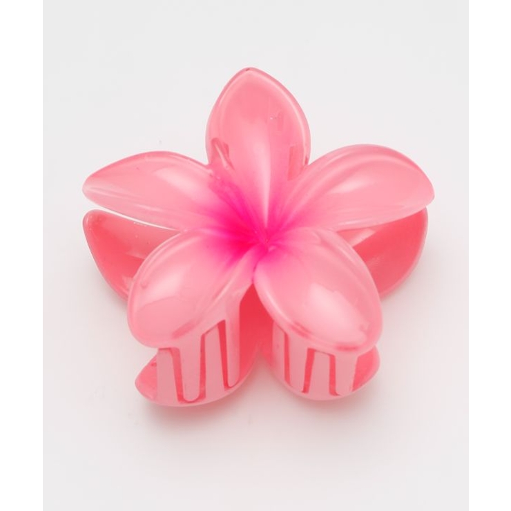ピンク | 【カヒコ】プルメモハラヘアクリップ | アミナコレクション 