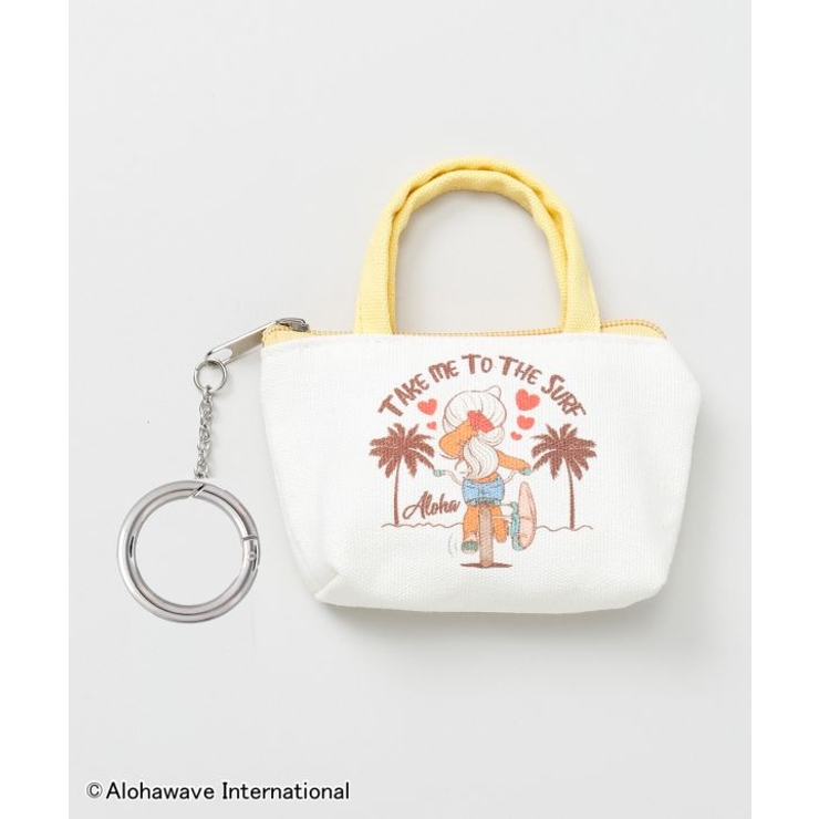 イエロー | 【カヒコ】ミリミリバッグキーホルダー【ALOHA MAPUA】 | アミナコレクション 