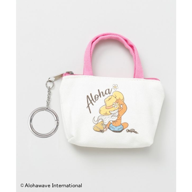 ピンク | 【カヒコ】ミリミリバッグキーホルダー【ALOHA MAPUA】 | アミナコレクション 