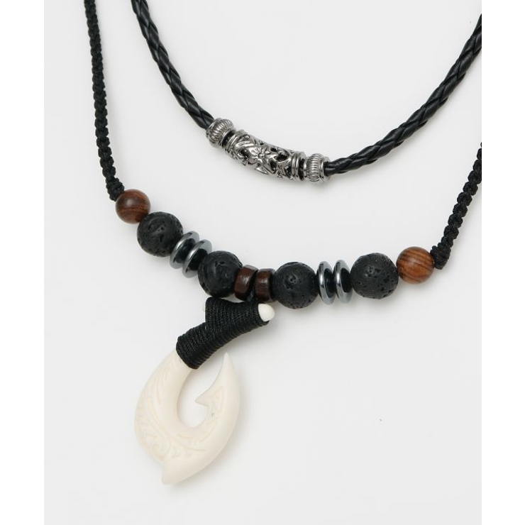 【カヒコ】フィッシュフックナルメンズネックレス | アミナコレクション  | 詳細画像2 