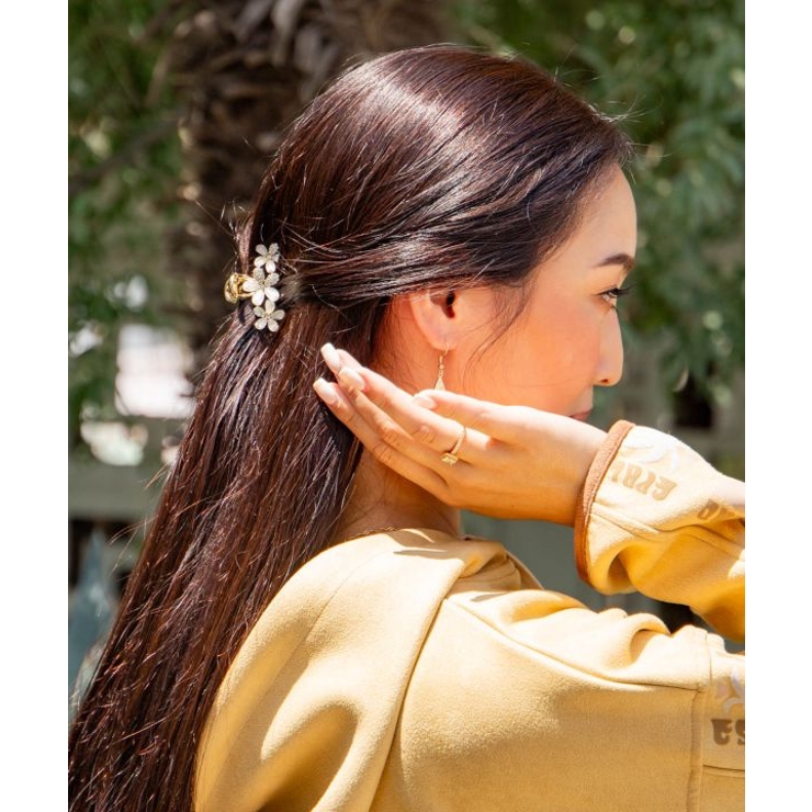 【カヒコ】プルメアモヘアクリップ | アミナコレクション  | 詳細画像1 