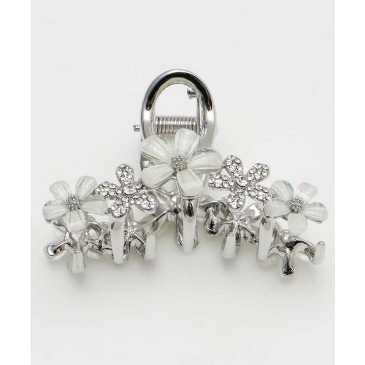 シルバー | 【カヒコ】プルメイルナヘアクリップ | アミナコレクション 