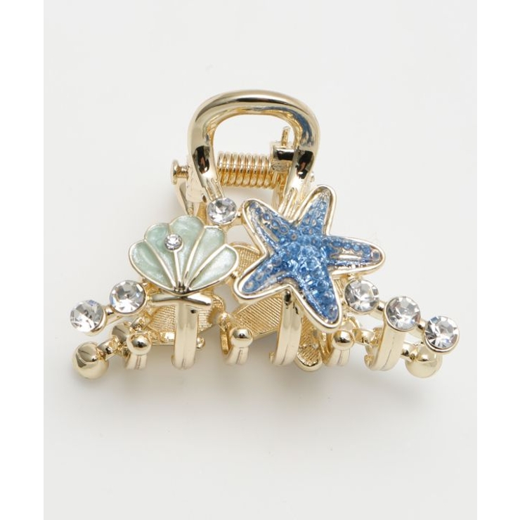 ゴールド | 【カヒコ】スタフィシェルヘアクリップ | アミナコレクション 