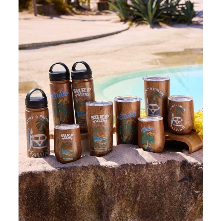 【カヒコ】【保温・保冷】アリイタンブラーS【SURF&Palms】 | アミナコレクション  | 詳細画像1 