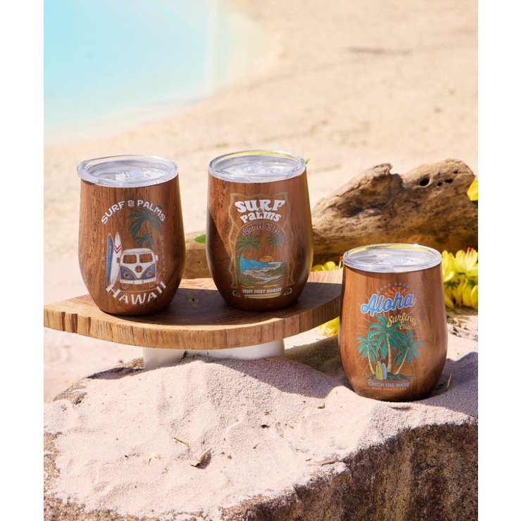 【カヒコ】【保温・保冷】アリイタンブラーS【SURF&Palms】 | アミナコレクション  | 詳細画像2 