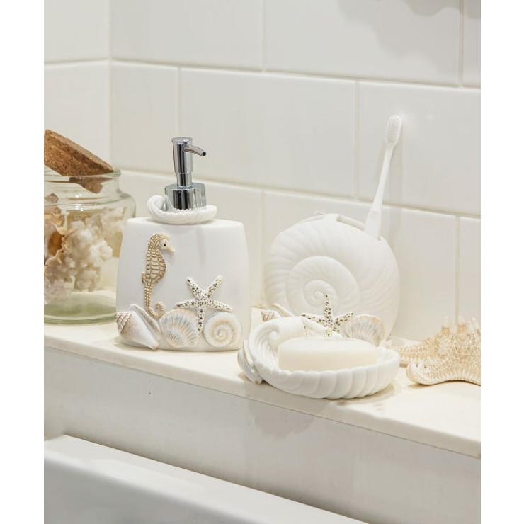 【カヒコ】モアナシェルブラシスタンド | アミナコレクション  | 詳細画像1 