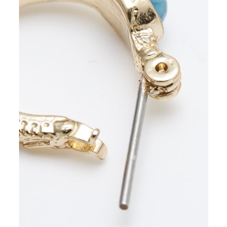 【カヒコ】ターコフープピアス | アミナコレクション  | 詳細画像4 