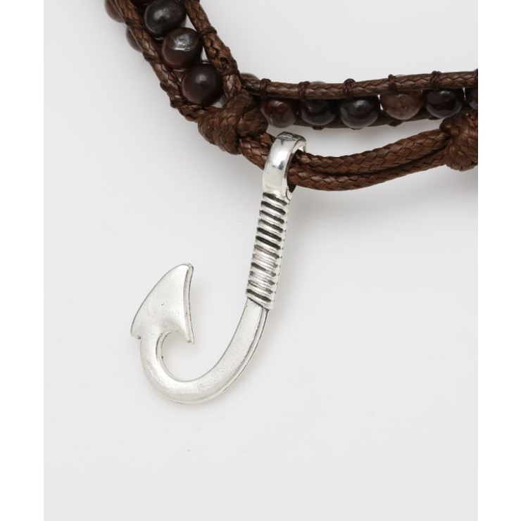 【カヒコ】フィッシュフックMEN'S巻きブレスレット | アミナコレクション | 詳細画像2 