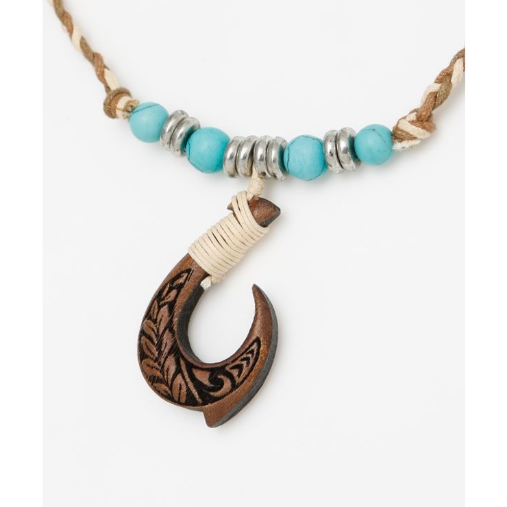 【カヒコ】メンズウッドマイレフックネックレス | アミナコレクション  | 詳細画像3 