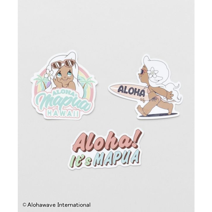 その他4 | 【カヒコ】３セットステッカー【ALOHA MAPUA】 | アミナコレクション 