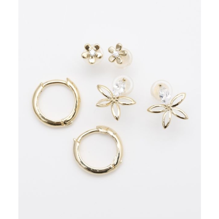 ゴールド | 【カヒコ】プアナＳＥＴピアス | アミナコレクション 