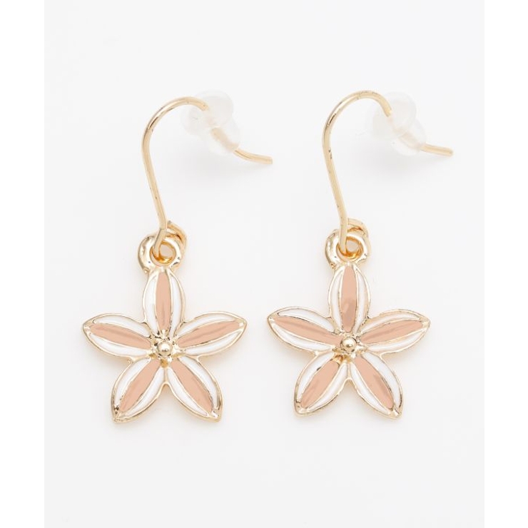 ピンク | 【カヒコ】エカヒメリアピアス | アミナコレクション 