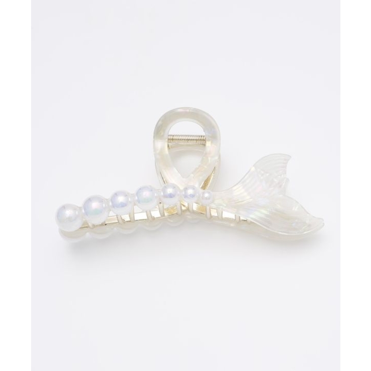 ホワイト | 【カヒコ】ヒウイアヘアクリップ | アミナコレクション 