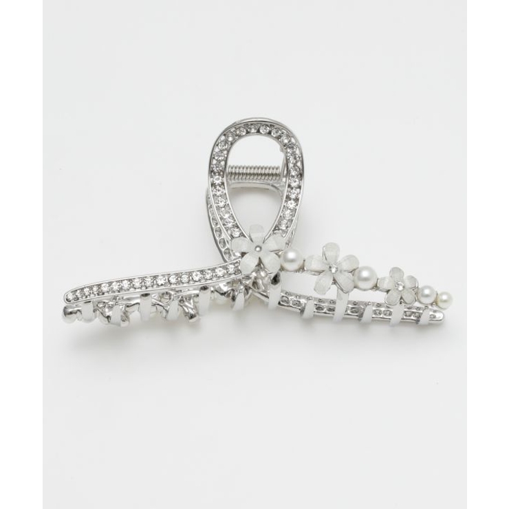 シルバー | 【カヒコ】プアナストーンヘアクリップ | アミナコレクション 