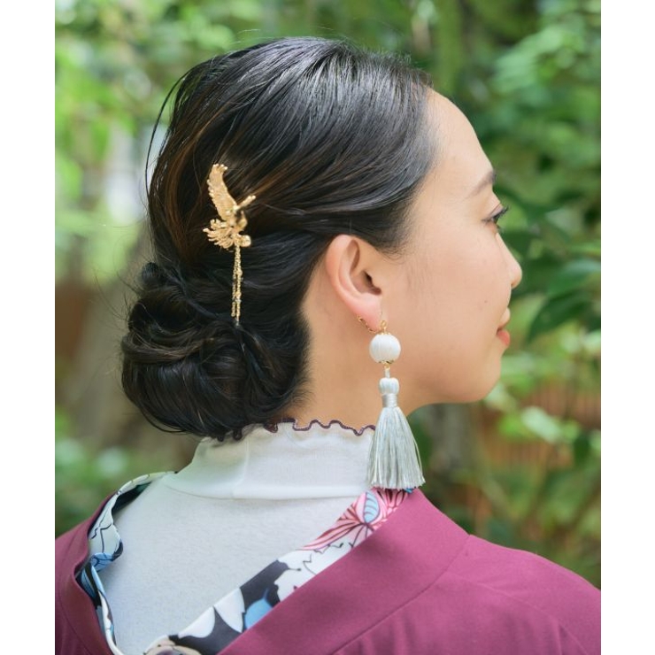 【カヤ】彩り手鞠ピアス | アミナコレクション  | 詳細画像2 