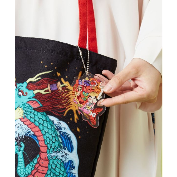 【カヤ】キーホルダー《鈴木ひょっとこ×倭物やカヤ》 | アミナコレクション  | 詳細画像2 