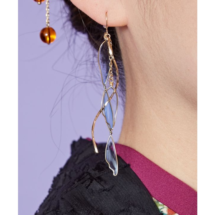 【カヤ】遊々金魚ピアス | アミナコレクション  | 詳細画像7 