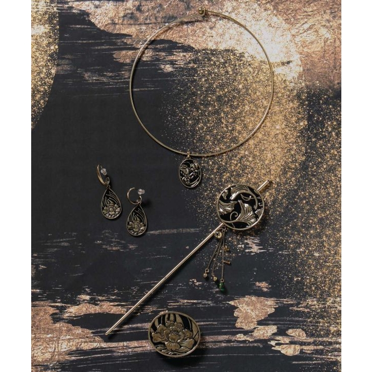 【カヤ】秋金色ネックレス | アミナコレクション  | 詳細画像1 