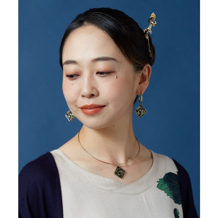 【カヤ】秋金色ネックレス | アミナコレクション  | 詳細画像5 