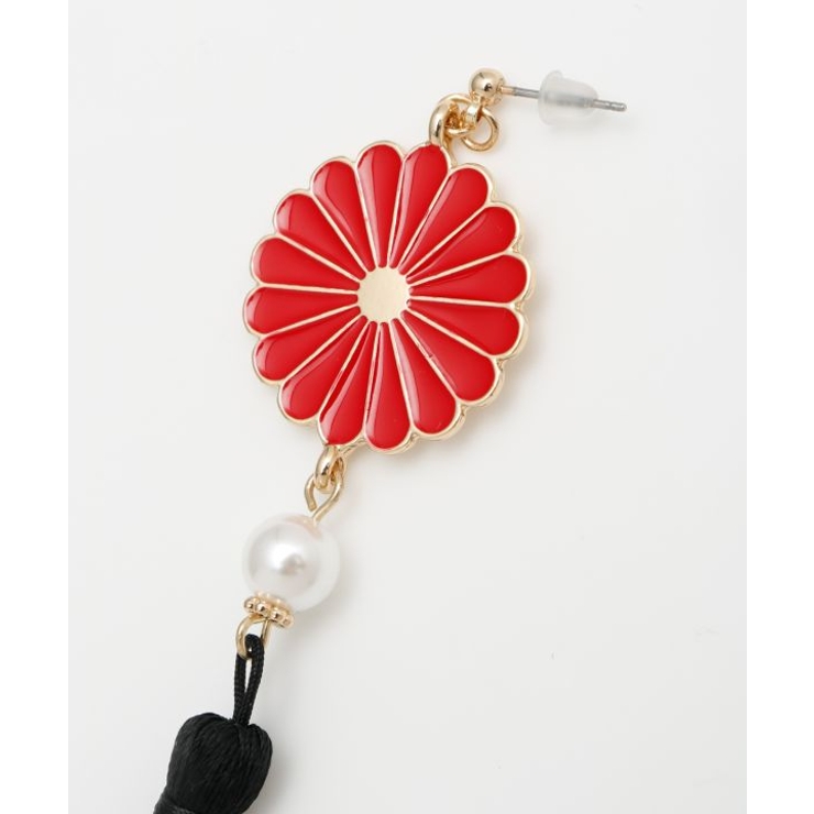 【カヤ】菊花ピアス | アミナコレクション  | 詳細画像3 