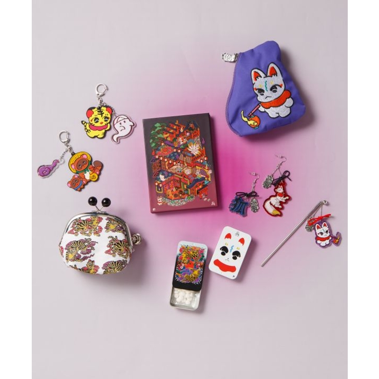 【カヤ】アクリルピアス《中村杏子×倭物やカヤ》 | アミナコレクション  | 詳細画像1 