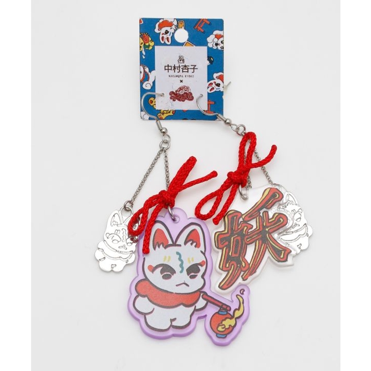 【カヤ】アクリルピアス《中村杏子×倭物やカヤ》 | アミナコレクション  | 詳細画像2 