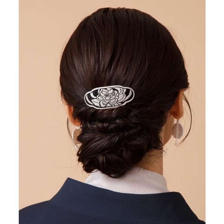 【カヤ】秋節銀ヘアクリップ | アミナコレクション  | 詳細画像4 