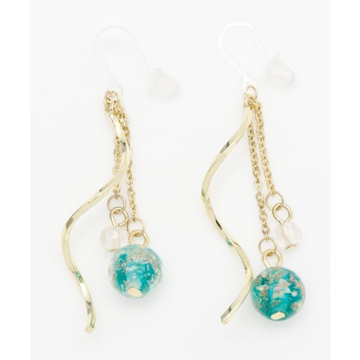 グリーン | 【カヤ】ほたる光ピアス | アミナコレクション 