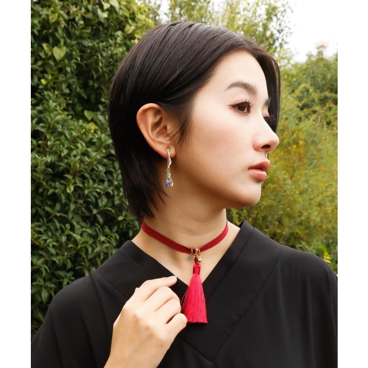 【カヤ】ほたる光イヤリング | アミナコレクション  | 詳細画像2 