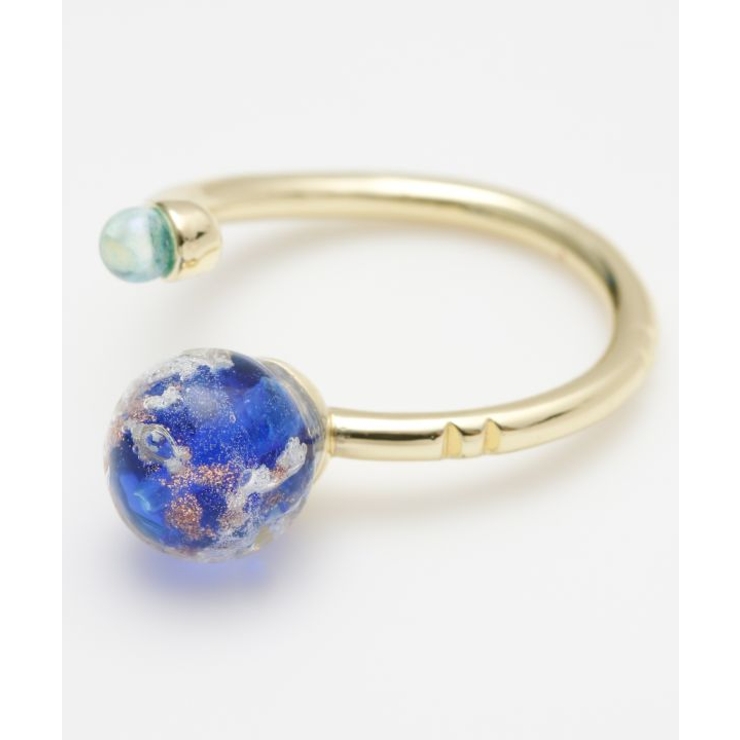 ブルー | 【カヤ】ほたる光リング | アミナコレクション 