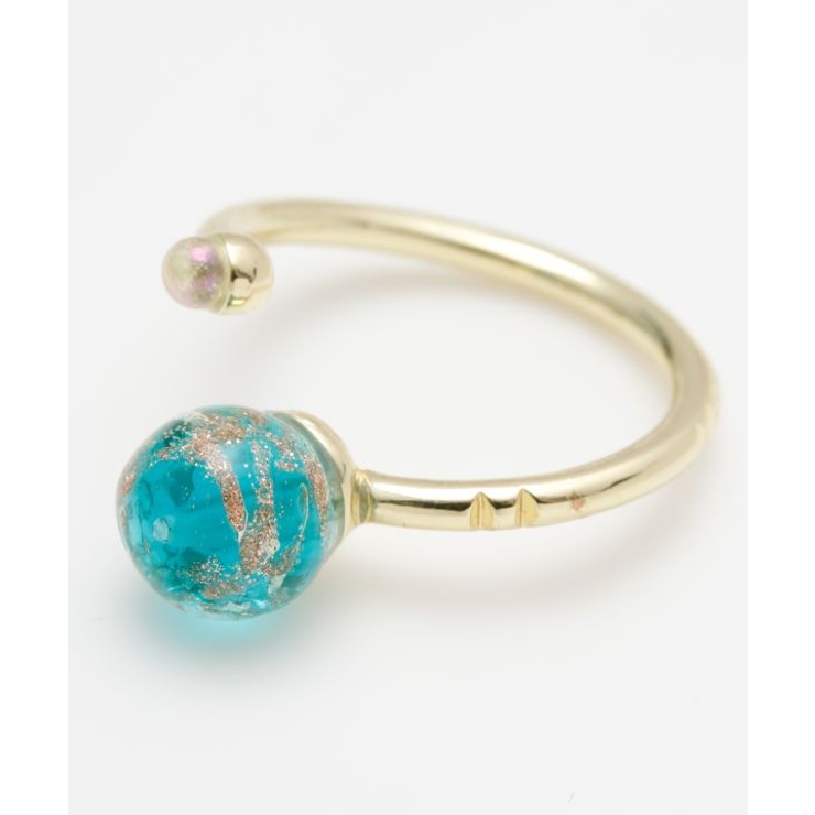 グリーン | 【カヤ】ほたる光リング | アミナコレクション 