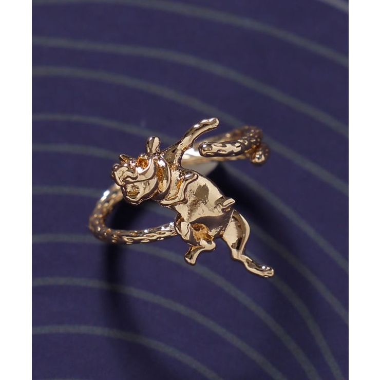 【カヤ】躍起動物リング | アミナコレクション  | 詳細画像2 