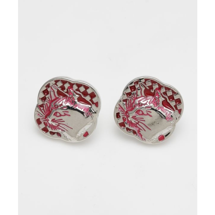 ピンク | 【カヤ】浮世色ピアス | アミナコレクション 