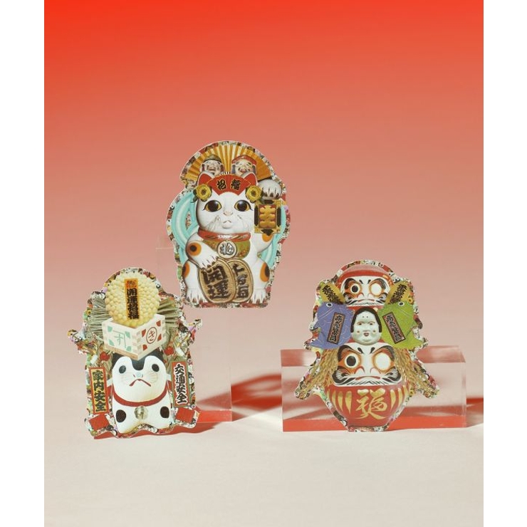 【カヤ】開運来福ステッカー | アミナコレクション  | 詳細画像1 