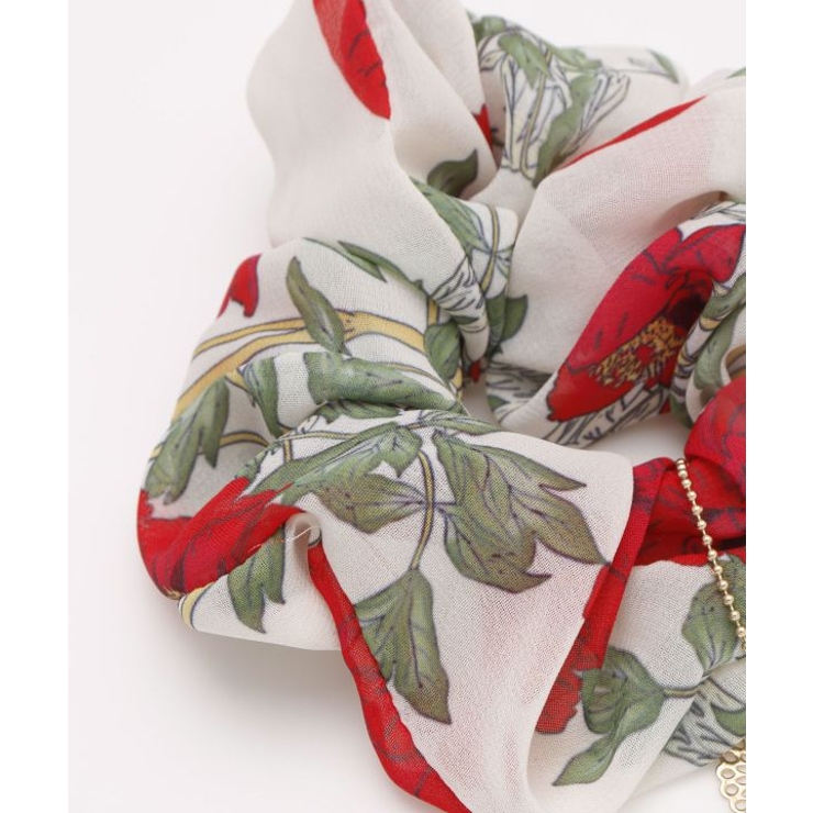 【カヤ】牡丹シュシュヘアゴム | アミナコレクション  | 詳細画像1 