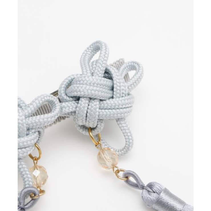 【カヤ】結び揺れバレッタ | アミナコレクション  | 詳細画像3 