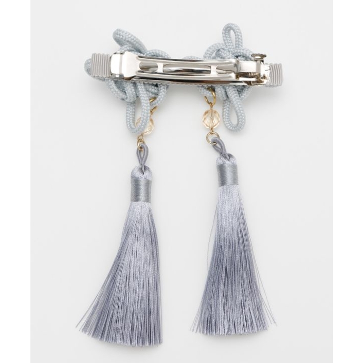 【カヤ】結び揺れバレッタ | アミナコレクション  | 詳細画像4 