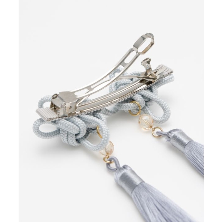 【カヤ】結び揺れバレッタ | アミナコレクション  | 詳細画像5 