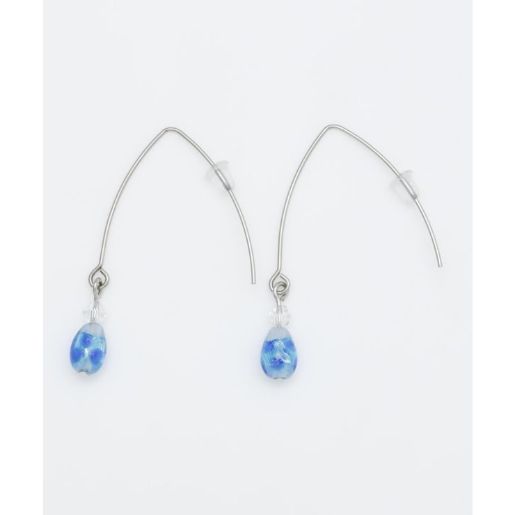 ホワイト | 【チャイハネ】ホタルティアピアス | アミナコレクション 