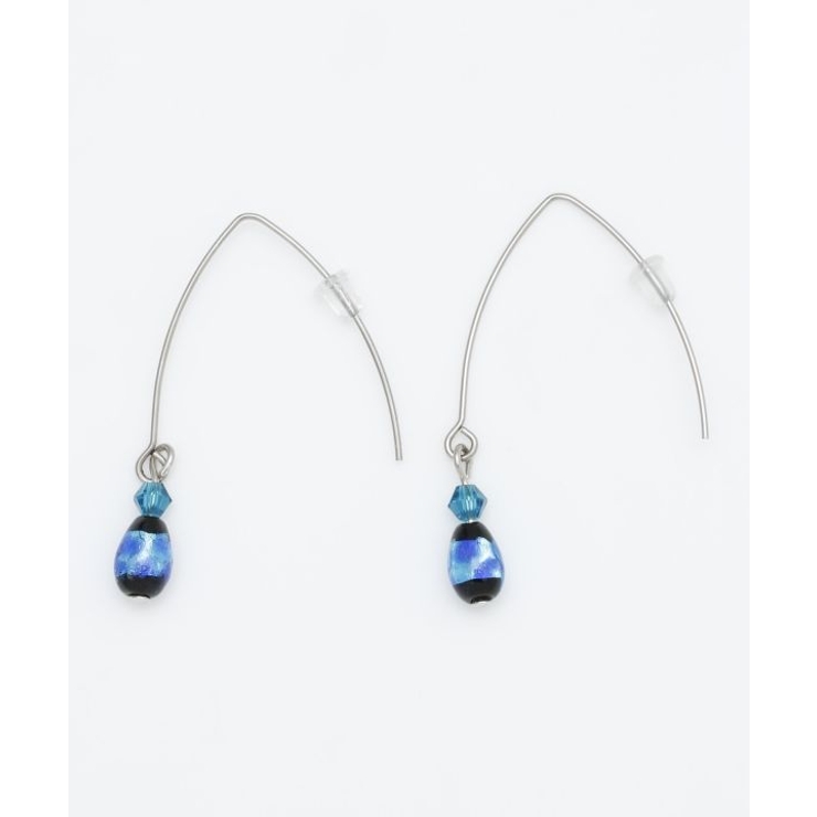 ブラック | 【チャイハネ】ホタルティアピアス | アミナコレクション 