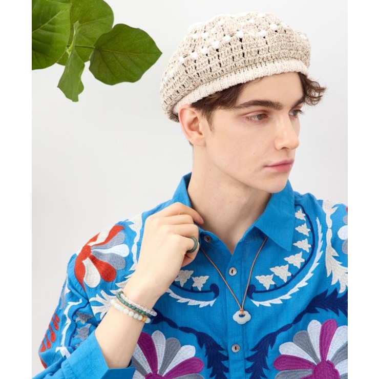 【チャイハネ】翡翠ノメンズブレスレット | アミナコレクション  | 詳細画像2 