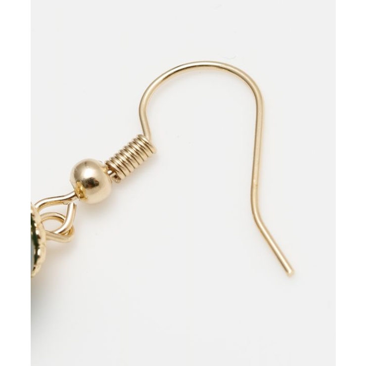 【チャイハネ】翡翠玉ピアス | アミナコレクション  | 詳細画像4 