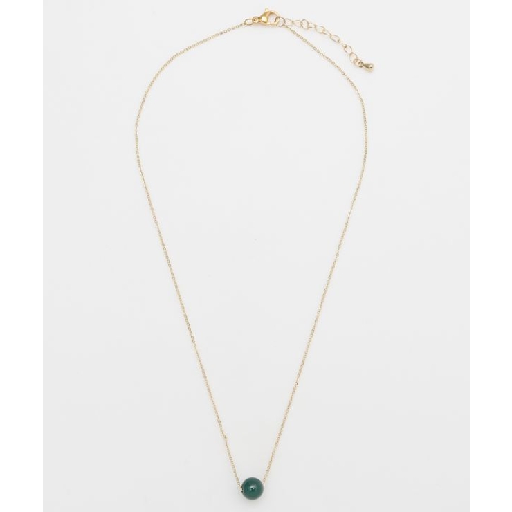 ゴールド | 【チャイハネ】翡翠粒ネックレス | アミナコレクション 