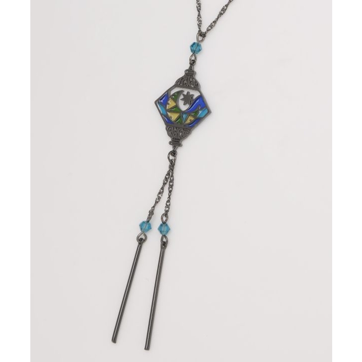 ブルー | 【チャイハネ】トルランプネックレス | アミナコレクション