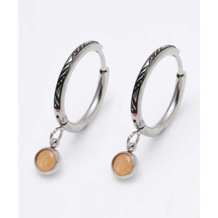 イエロー系その他 | 【チャイハネ】メンズユニテールピアス | アミナコレクション